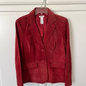 Vintage Suede Blazer